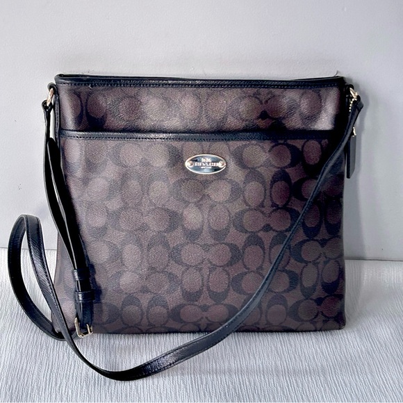 Coach Handbags - COACH SIGNATURE FILE BAG (F34938)